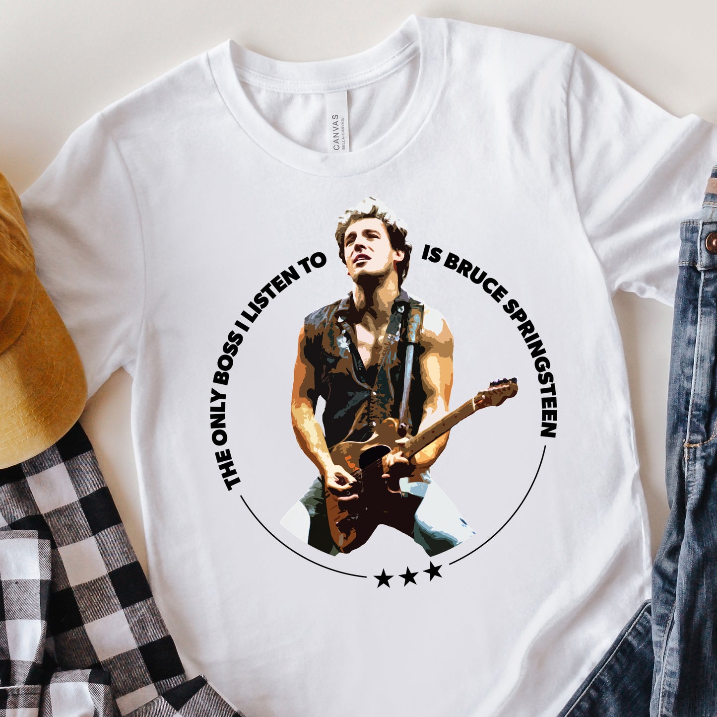 Bruce Springsteen | The Only Boss I Listen To | Graphic Tee